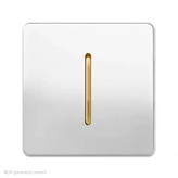 کلید تبدیل آسیا الکتریک سفید طلا