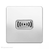 زنگ بیزر آسیا الکتریک مدل کریستال-سفید نقره