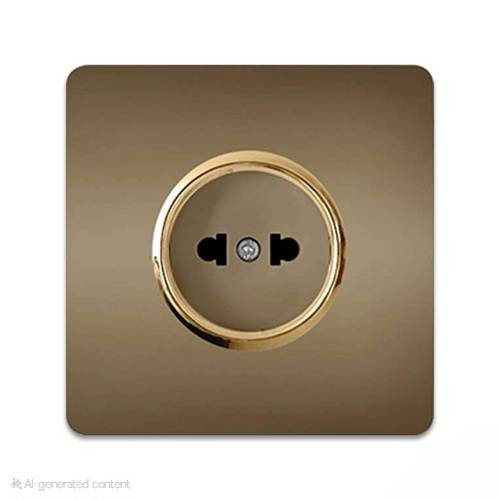 پریز ارت آسیا الکتریک مدل کریستال-بژ