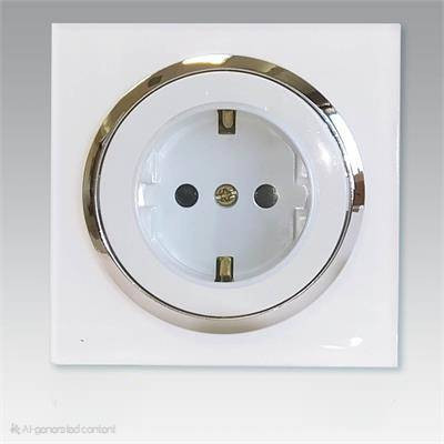 پریز ارت آوا پلکسی سفید زه نقره ای